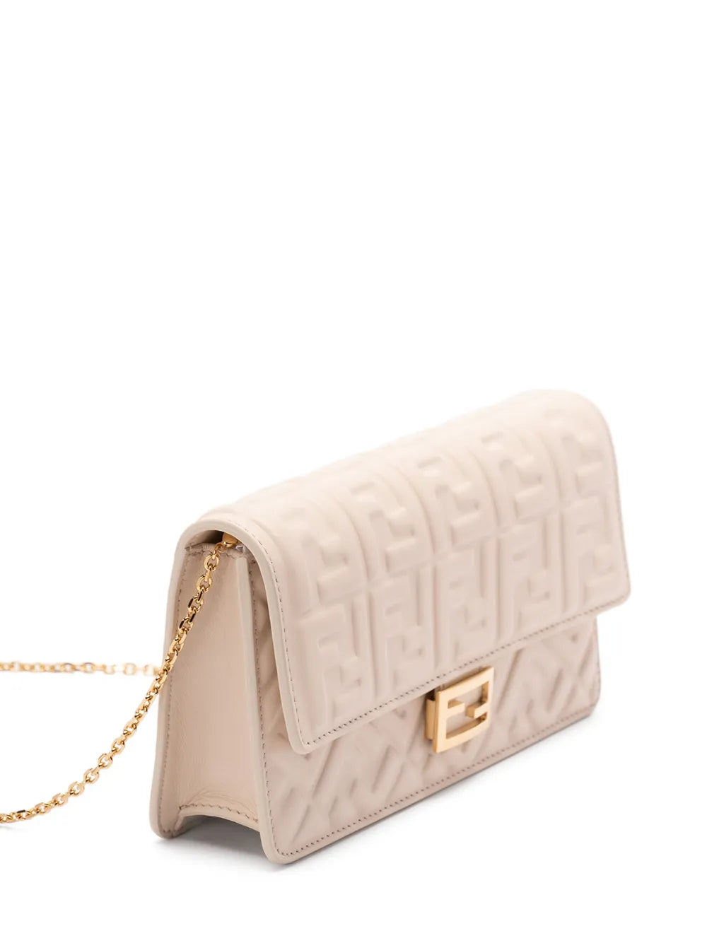 Fendi Wallet On Chain Baguette Clutch Bag — Same as shown — Size One Size — Back View