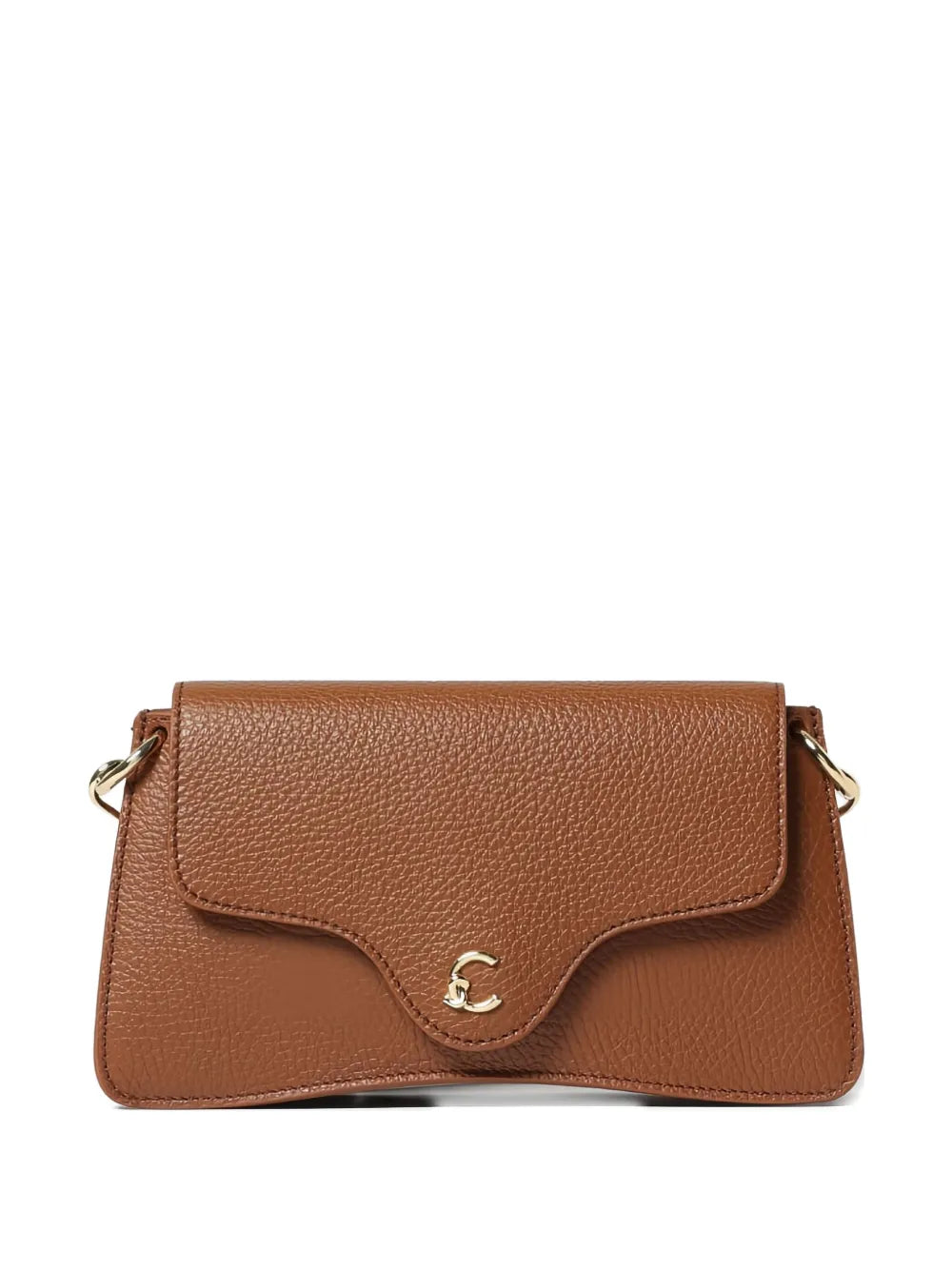 Coccinelle Mini C Me Logo Plaque Shoulder Bag — Same as shown — Size One Size — Front View