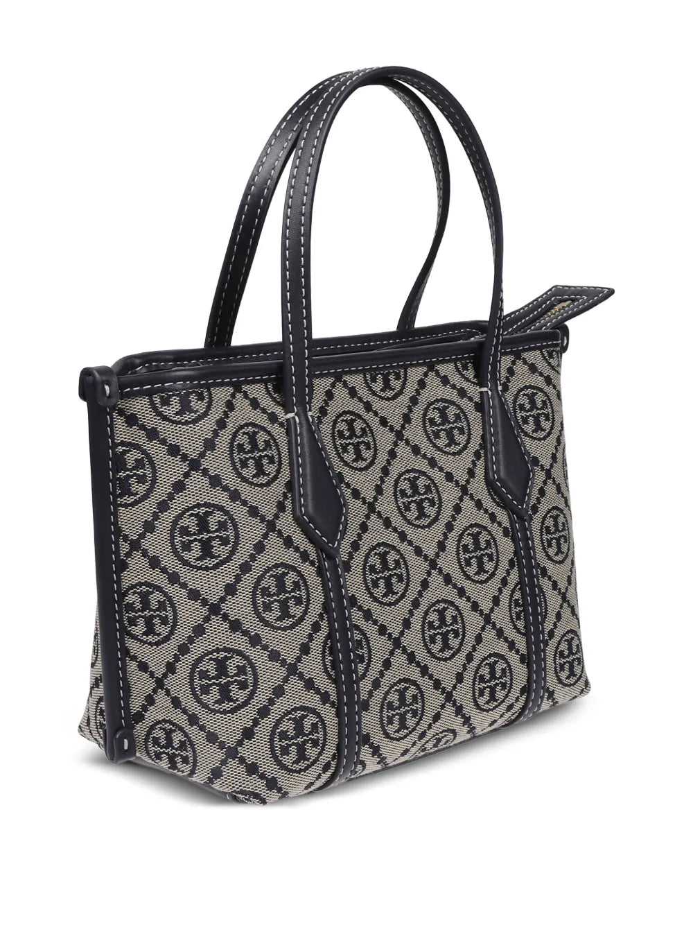 Tory Burch Perry Monogram Tote Bag — Same as shown — Size One Size — Back View