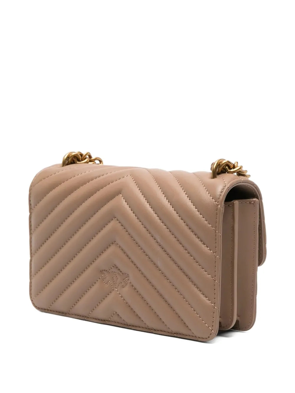 Pinko Love Birds Quilted Shoulder Bag — Same as shown — Size One Size — Side View