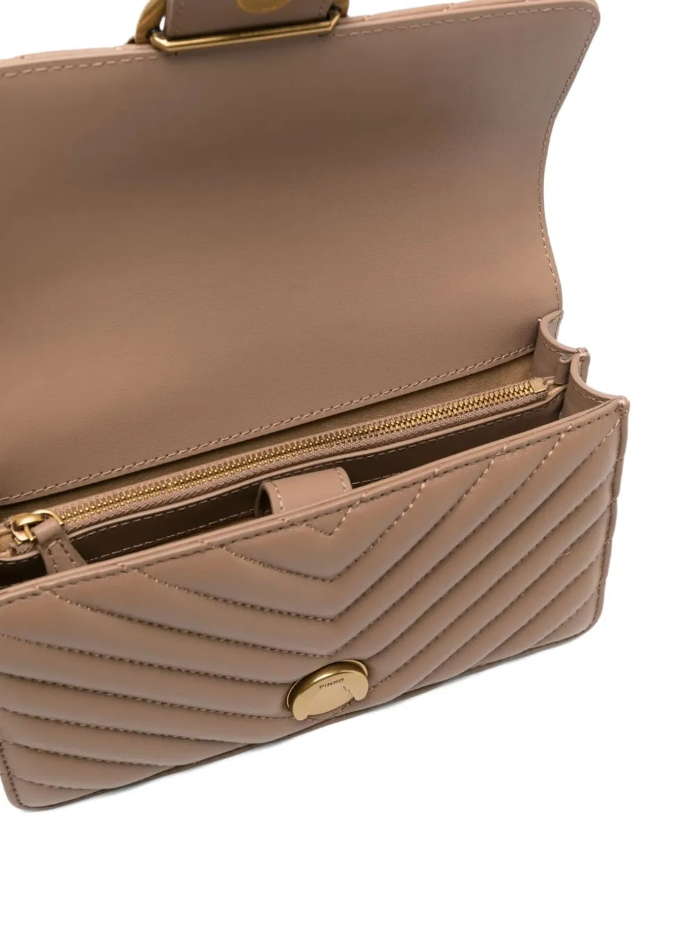 Pinko Love Birds Quilted Shoulder Bag — Same as shown — Size One Size — Detail View