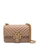 Pinko Love Birds Quilted Shoulder Bag — Same as shown — Size One Size — Front View