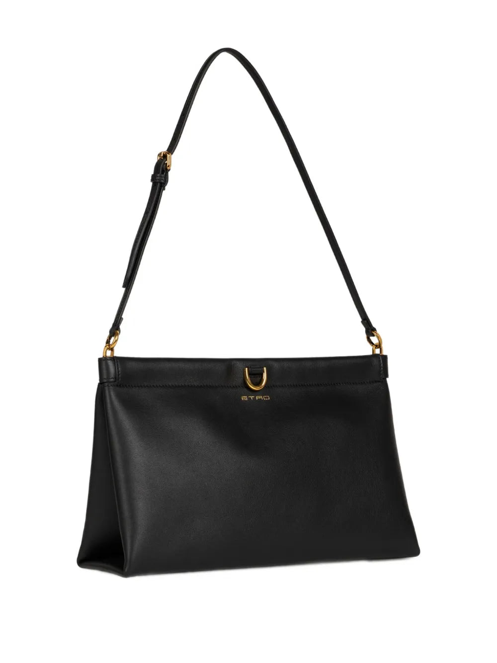 Etro Medium Talk Leather Clutch — Same as shown — Size One Size — Back View