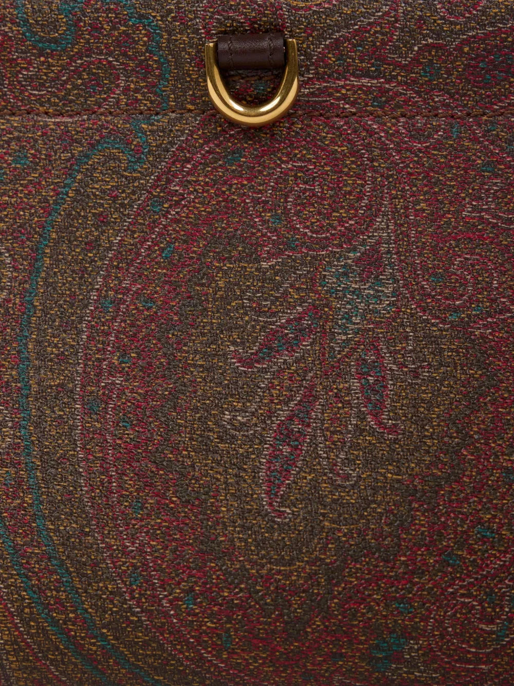 Etro Mini Arnica Paisley Patterned Shoulder Bag — Same as shown — Size One Size — Top View