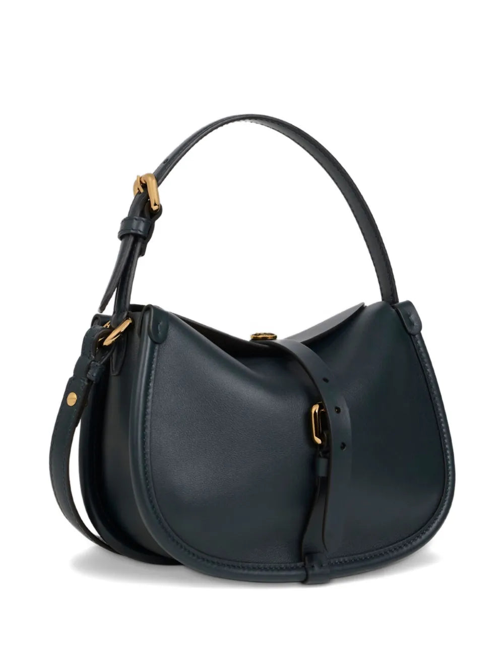 Etro Small Pony Buckled Shoulder Bag — Same as shown — Size One Size — Detail View