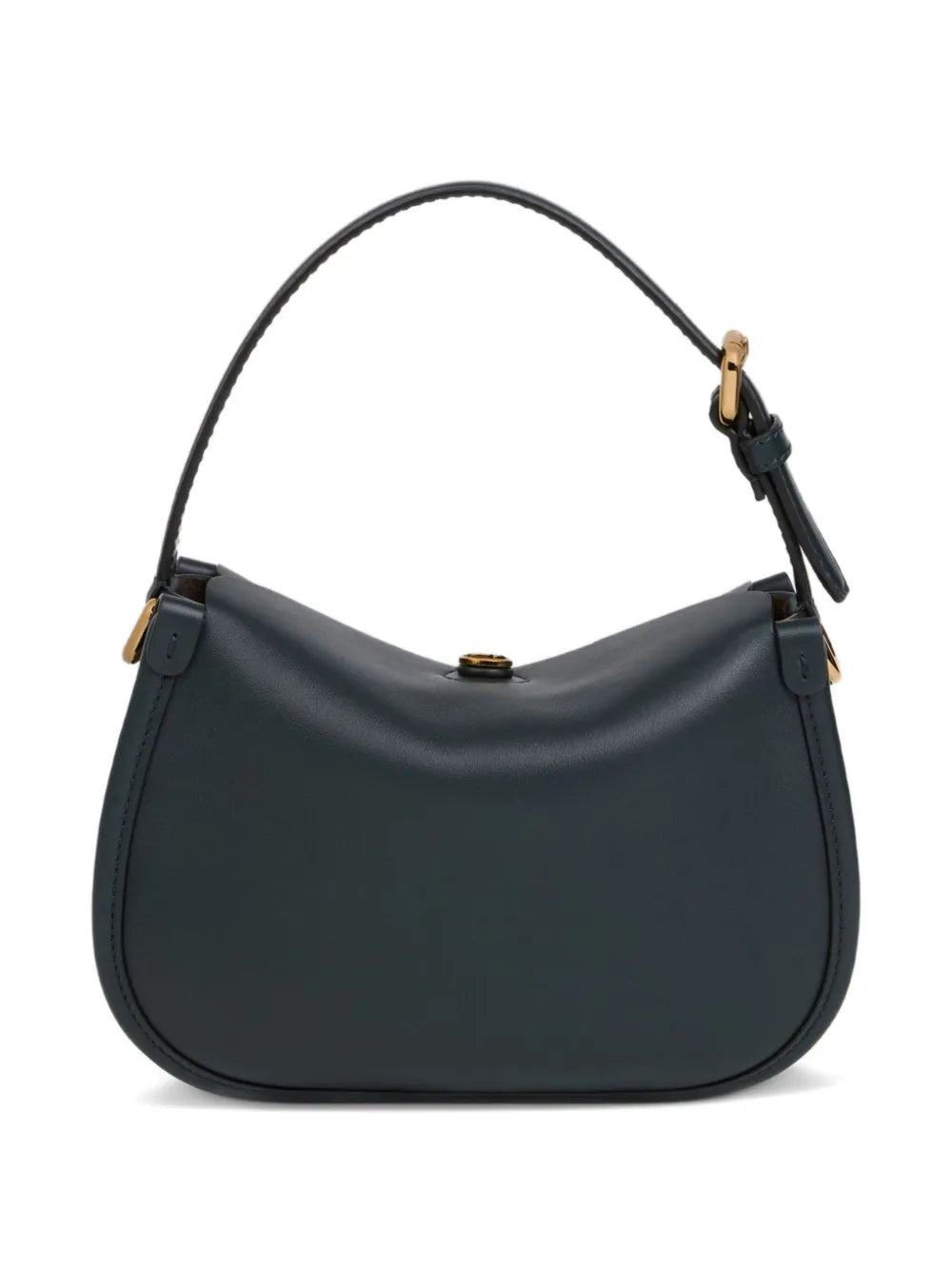 Etro Small Pony Buckled Shoulder Bag — Same as shown — Size One Size — Back View