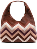 Missoni Chevron Pattern Shoulder Bag — Same as shown — Size One Size — Front View