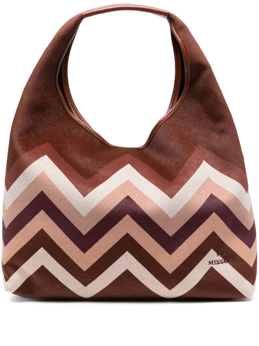 Missoni Chevron Pattern Shoulder Bag — Same as shown — Size One Size — Front View