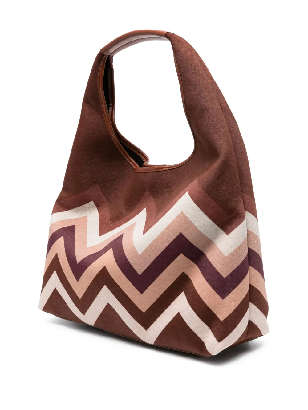Missoni Chevron Pattern Shoulder Bag — Same as shown — Size One Size — Back View