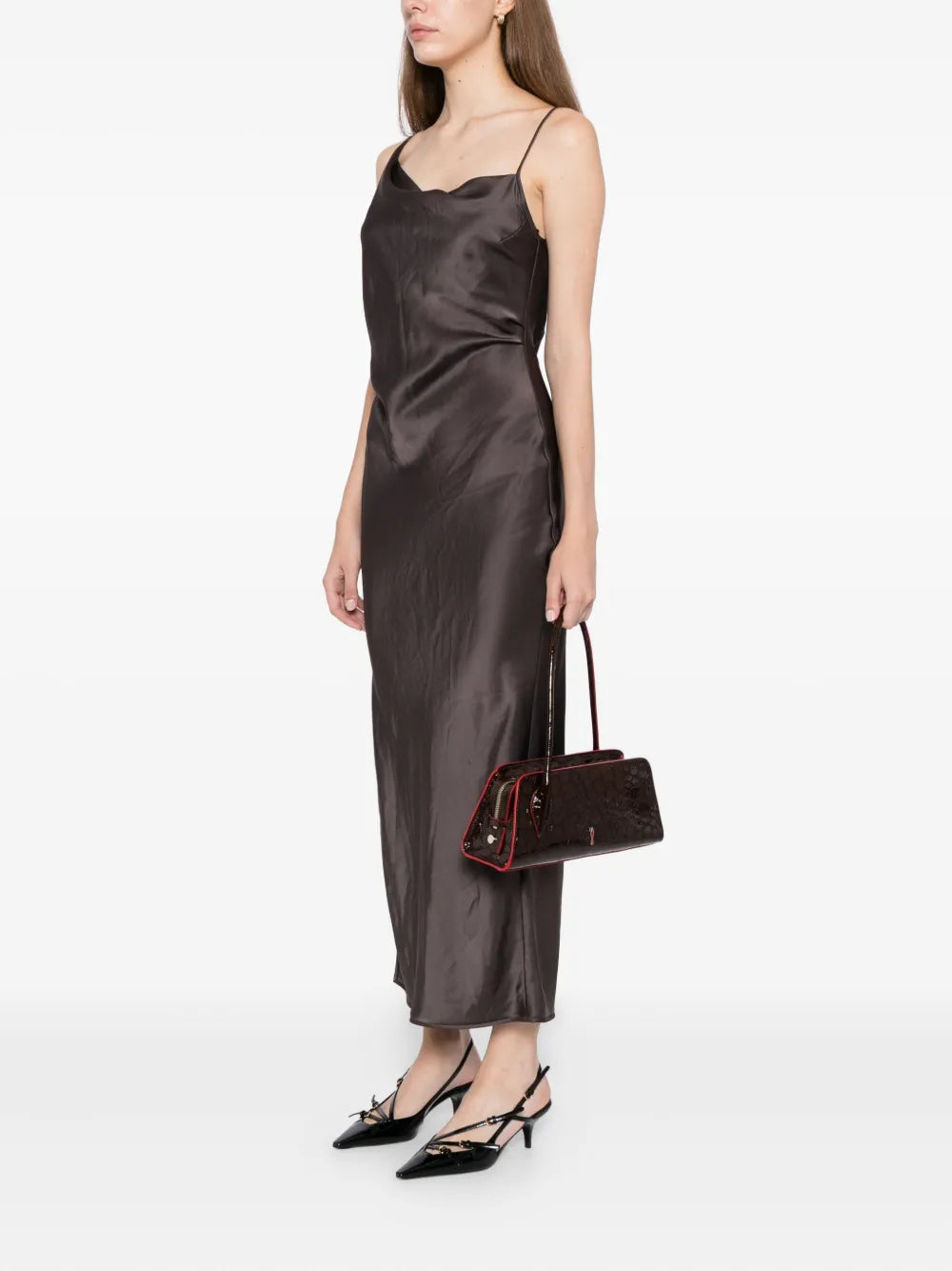 Christian Louboutin Animal Print Shoulder Bag — Same as shown — Size One Size — Side View