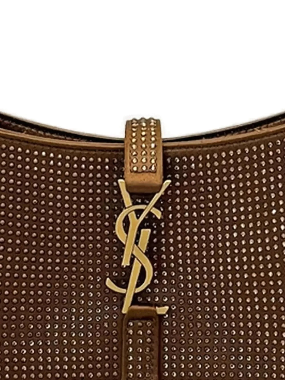 Saint Laurent Embellished Logo Shoulder Bag — Same as shown — Size One Size — Side View