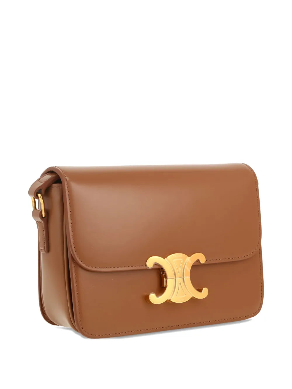 Celine Pre Owned Triomphe Teen Shoulder Bag — Same as shown — Size One Size — Top View