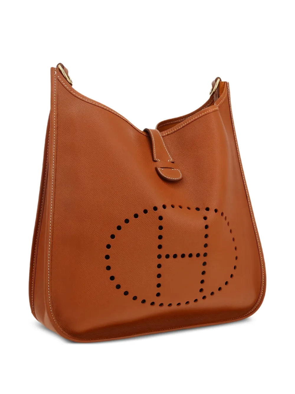 Hermes Pre Owned 1998 Evelyne Perforated H Shoulder Bag — Same as shown — Size One Size — Top View