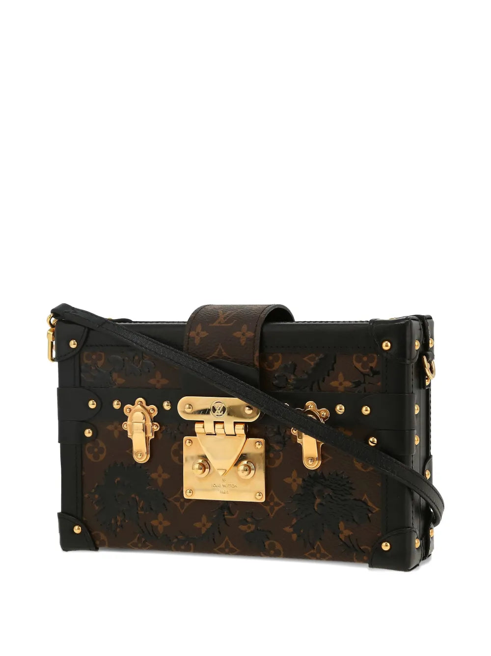 Louis Vuitton Pre Owned Petite Malle Monogram Shoulder Bag — Same as shown — Size One Size — Top View