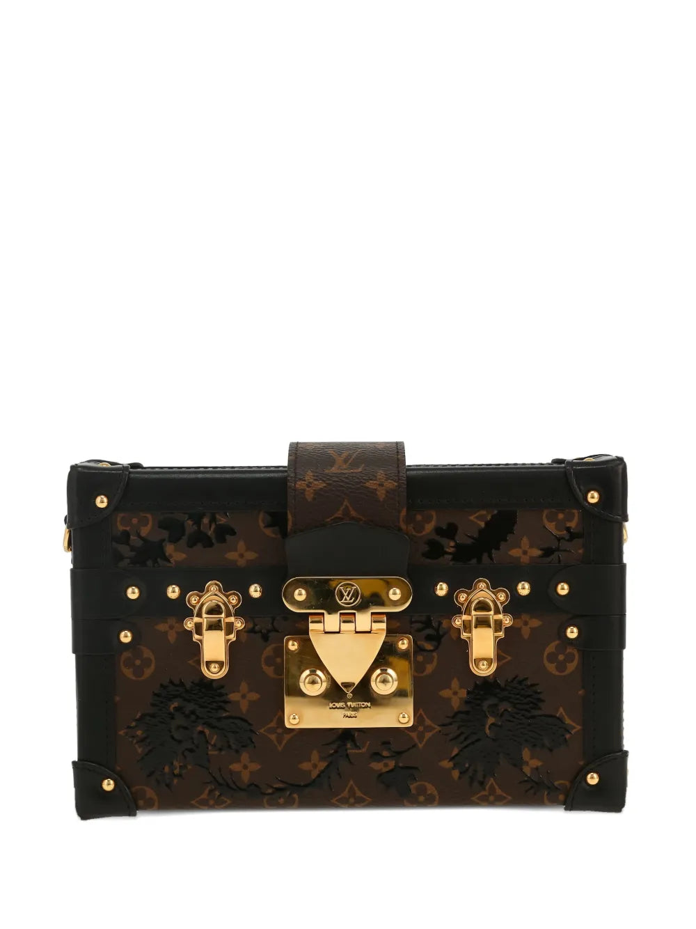 Louis Vuitton Pre Owned Petite Malle Monogram Shoulder Bag — Same as shown — Size One Size — Front View
