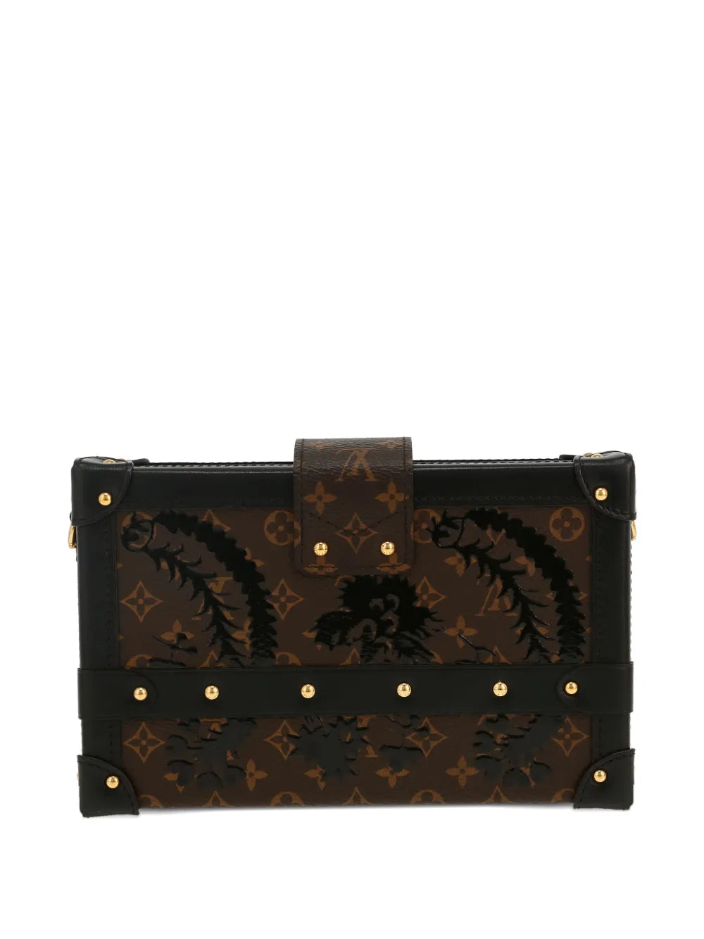 Louis Vuitton Pre Owned Petite Malle Monogram Shoulder Bag — Same as shown — Size One Size — Side View