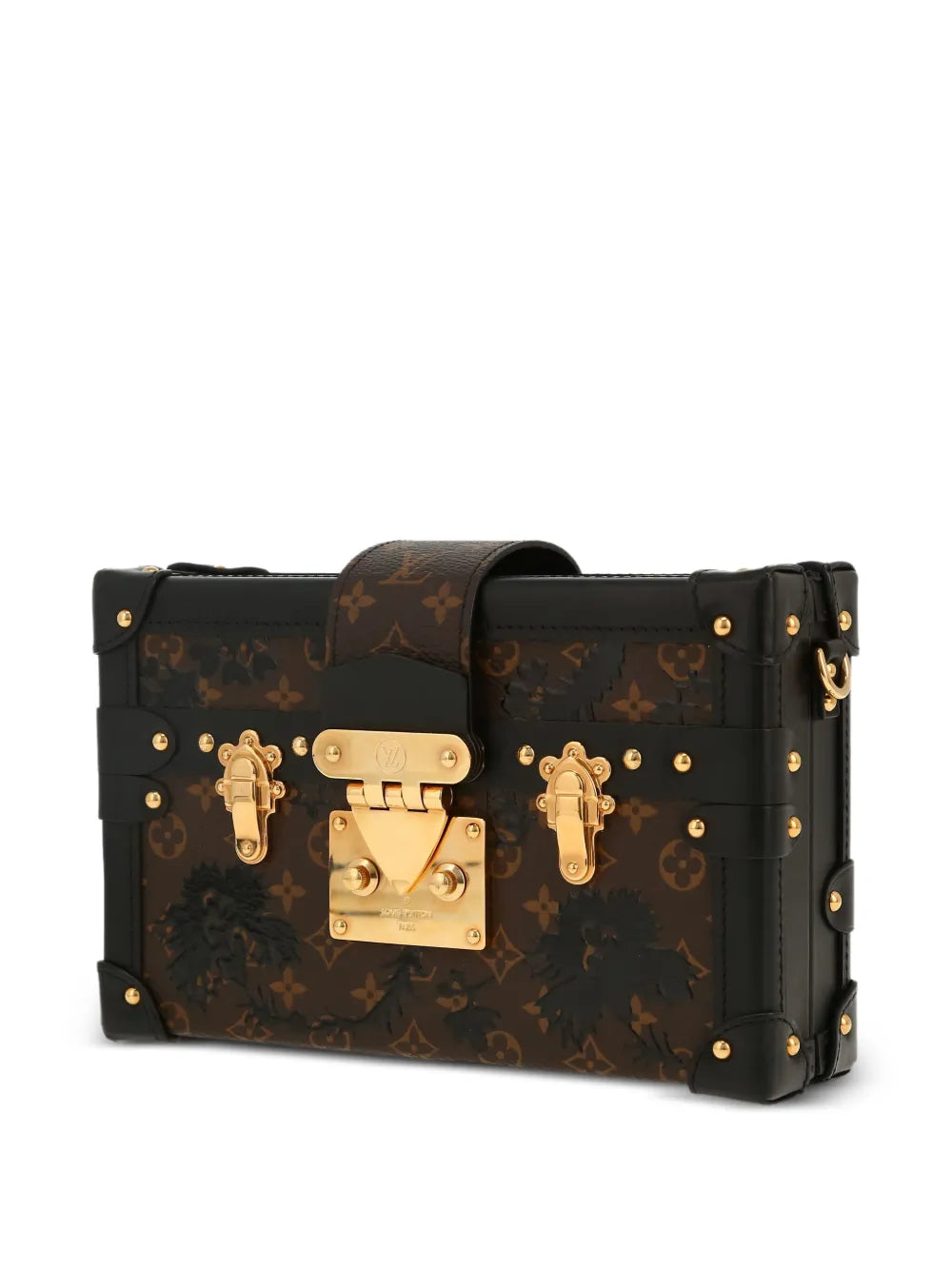 Louis Vuitton Pre Owned Petite Malle Monogram Shoulder Bag — Same as shown — Size One Size — Detail View