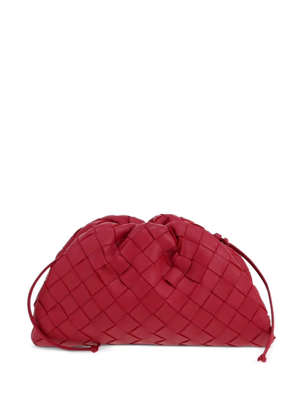 Bottega Veneta Pre Owned Pouch Intrecciato Clutch Bag — Same as shown — Size One Size — Front View
