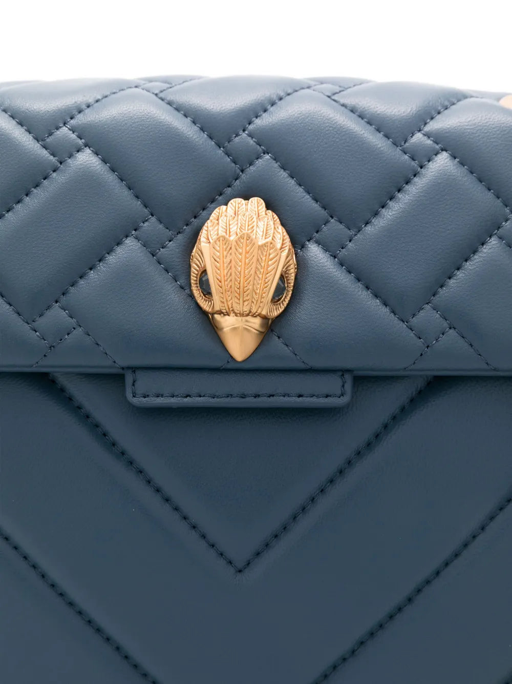Kurt Geiger London Chevron Quilted Shoulder Bag — Same as shown — Size One Size — Top View