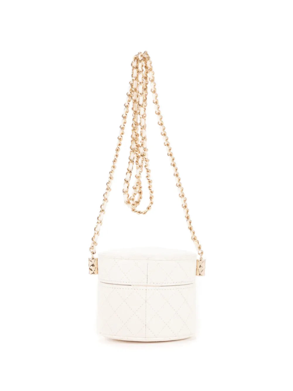 Chanel Pre Owned Diamond Quilted Vanity Bag — Same as shown — Size One Size — Side View