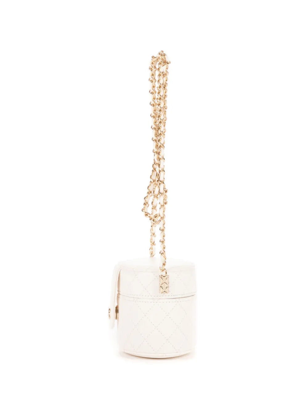 Chanel Pre Owned Diamond Quilted Vanity Bag — Same as shown — Size One Size — Top View