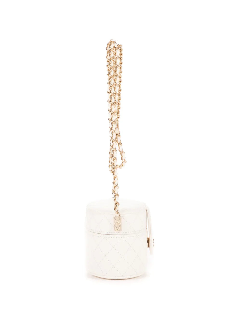 Chanel Pre Owned Diamond Quilted Vanity Bag — Same as shown — Size One Size — Detail View