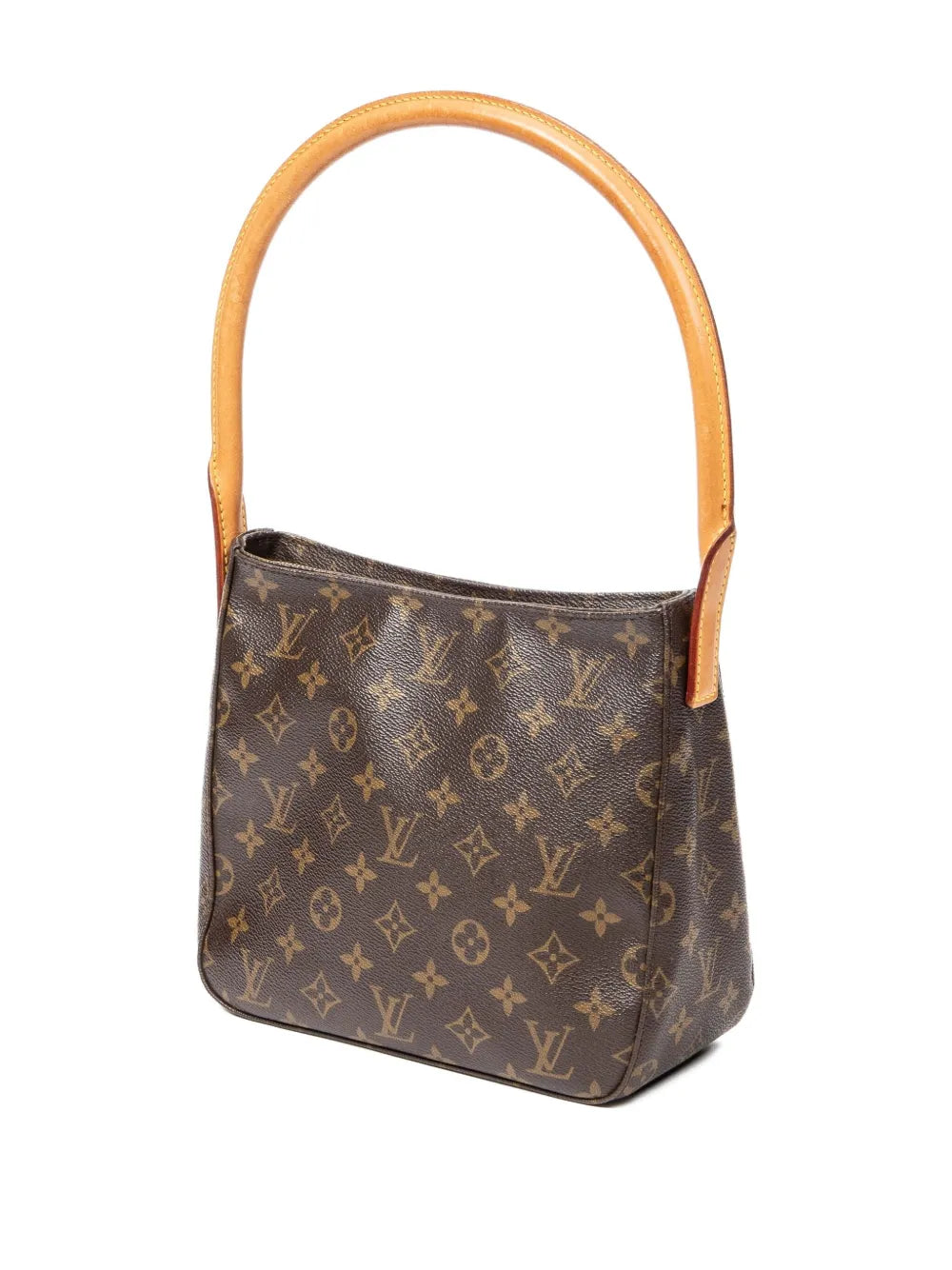 Louis Vuitton Pre Owned Monogram Canvas Top Handle Shoulder Bag — Same as shown — Size One Size — Side View