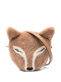 Jimmy Choo Shearling Bag — Same as shown — Size One Size — Front View