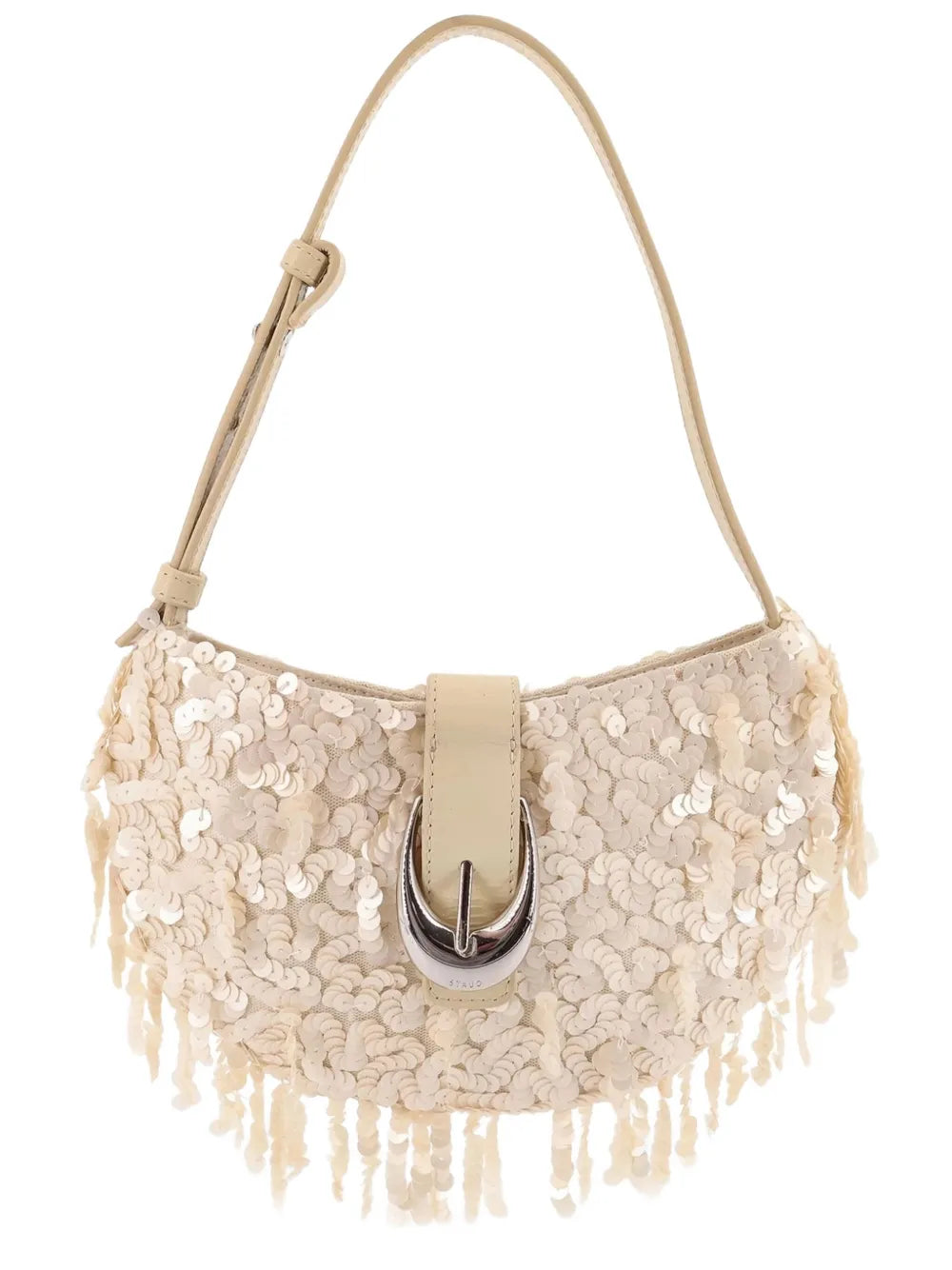 Staud Alana Sequinned Shoulder Bag — Same as shown — Size One Size — Front View