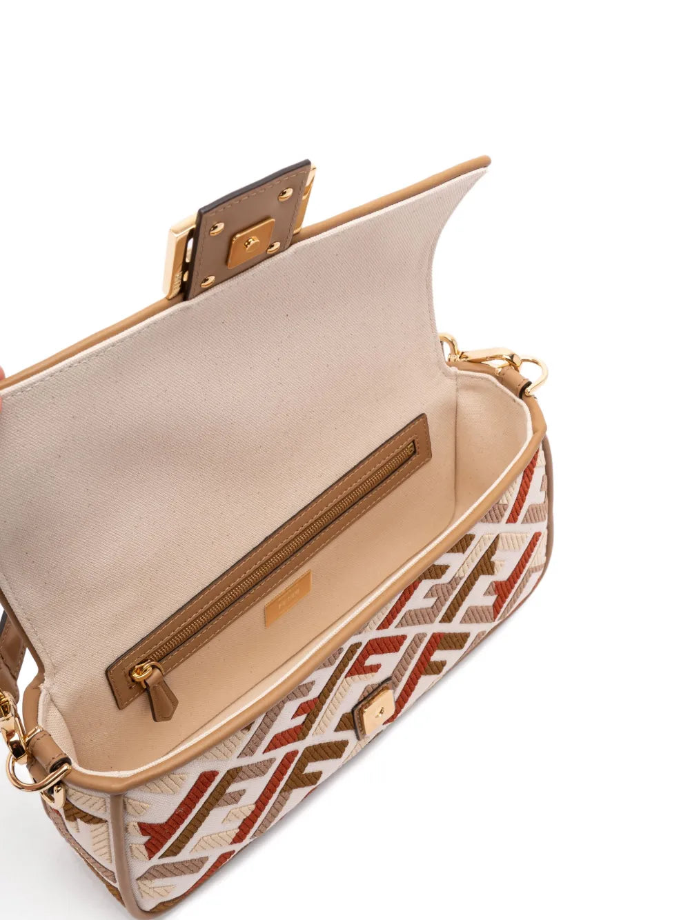 Fendi Medium Baguette Ff Motif Shoulder Bag — Same as shown — Size One Size — Detail View