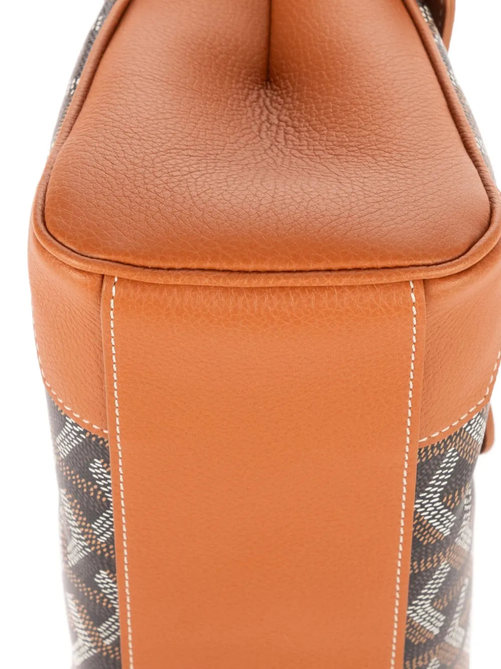 Goyard Pre Owned Leather Shoulder Bag — Same as shown — Size One Size — Top View