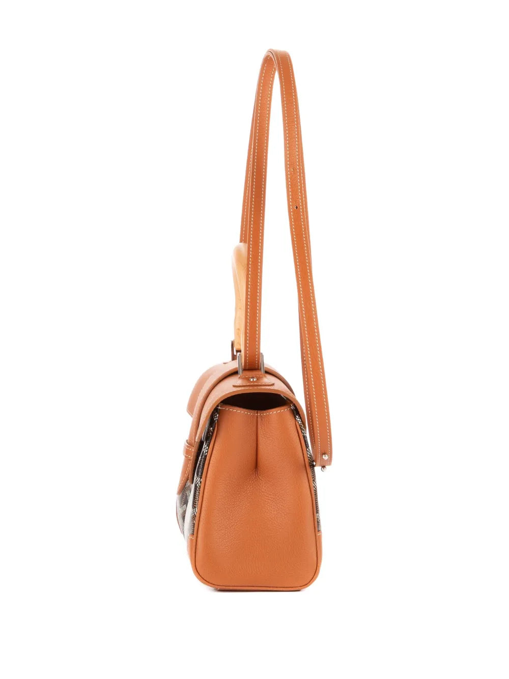 Goyard Pre Owned Leather Shoulder Bag — Same as shown — Size One Size — Detail View