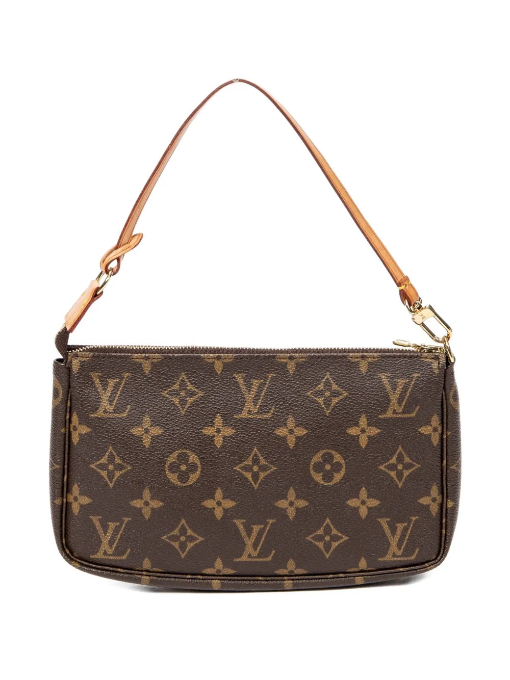 Louis Vuitton Pre Owned 2000S Monogram Canvas Shoulder Bag — Same as shown — Size One Size — Side View