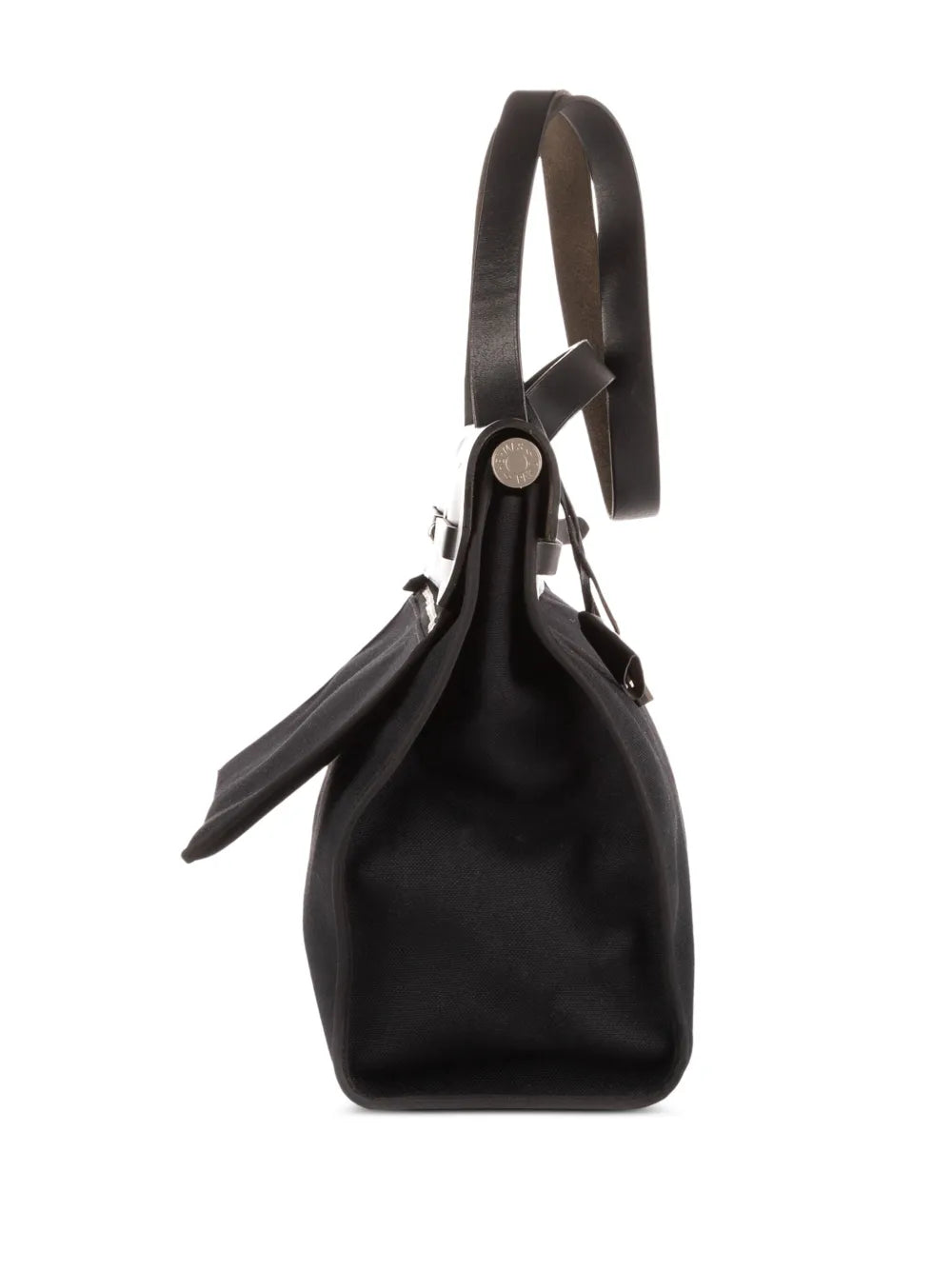 Hermes Pre Owned 2000 Leather Trim Shoulder Bag — Same as shown — Size One Size — Top View