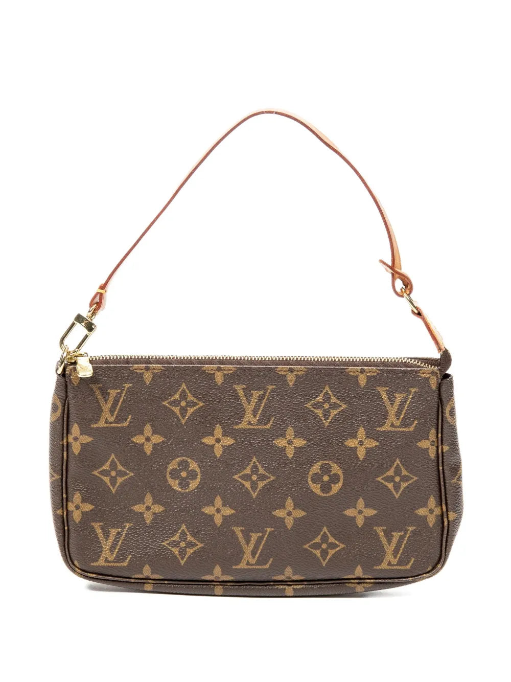 Louis Vuitton Pre Owned Monogram Canvas Shoulder Bag — Same as shown — Size One Size — Front View