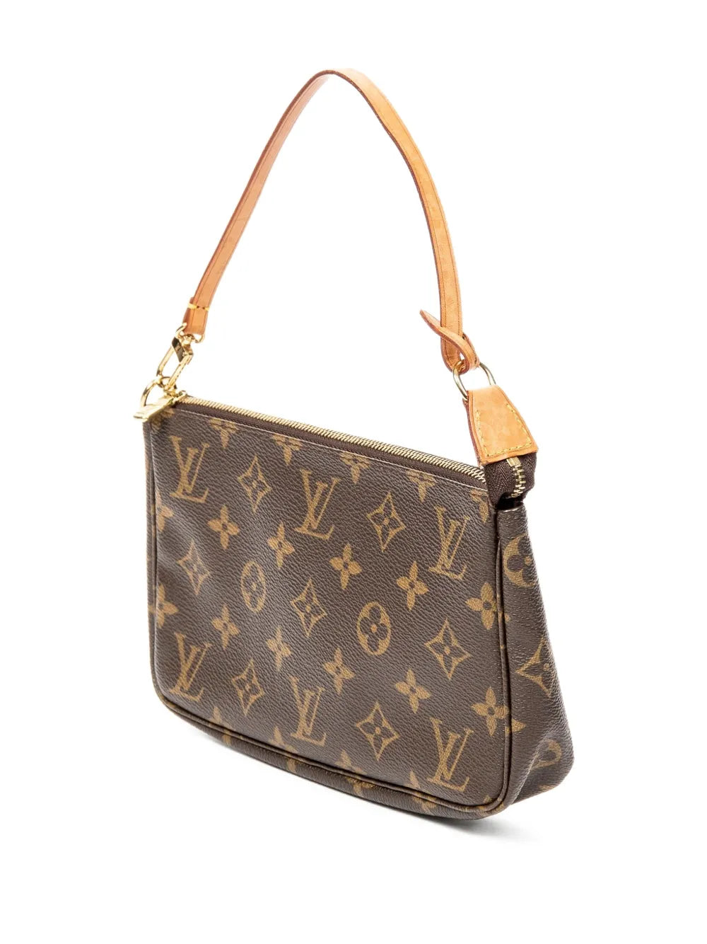 Louis Vuitton Pre Owned Monogram Canvas Shoulder Bag — Same as shown — Size One Size — Back View