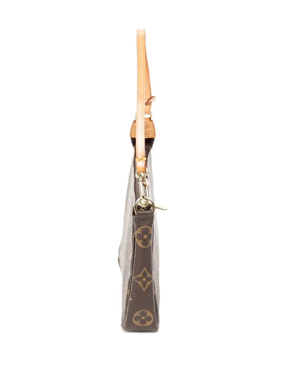 Louis Vuitton Pre Owned Monogram Canvas Shoulder Bag — Same as shown — Size One Size — Top View