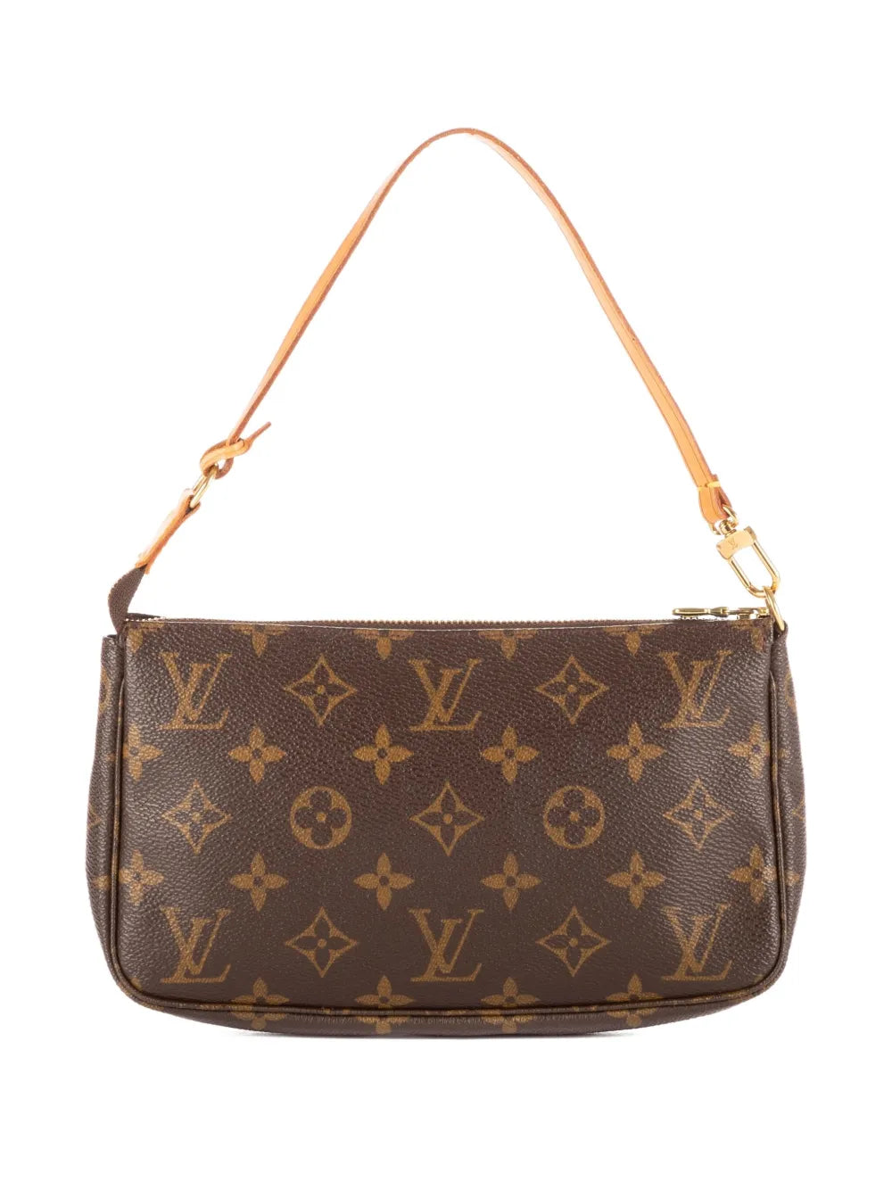 Louis Vuitton Pre Owned 2000S Monogram Canvas Shoulder Bag — Same as shown — Size One Size — Side View