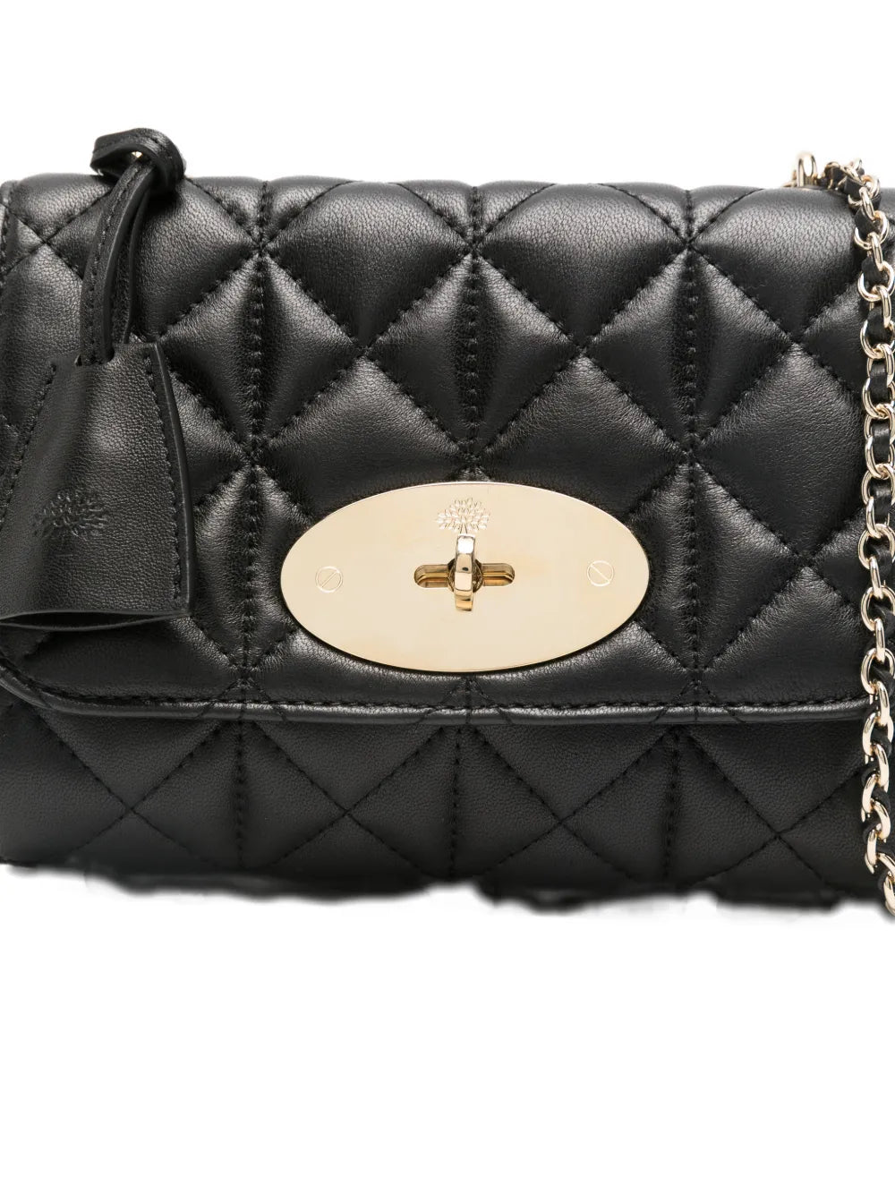 Mulberry Lily Quilted Shoulder Bag — Same as shown — Size One Size — Top View