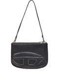 Diesel 1Dr Twin Embossed Logo Shoulder Bag — Same as shown — Size One Size — Front View