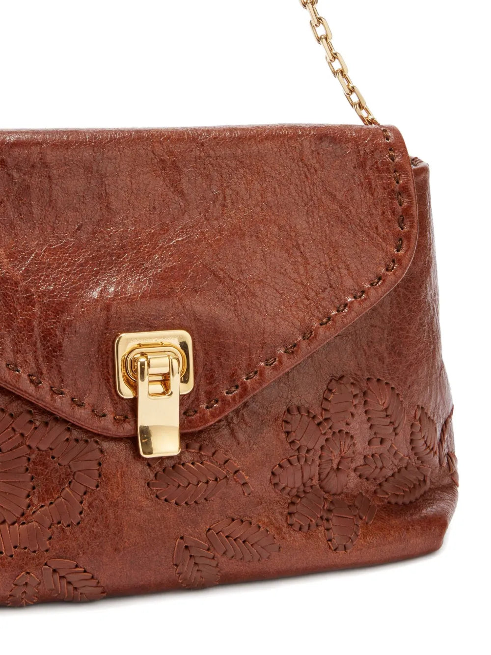 Ermanno Scervino New Joy Embroidered Shoulder Bag — Same as shown — Size One Size — Top View