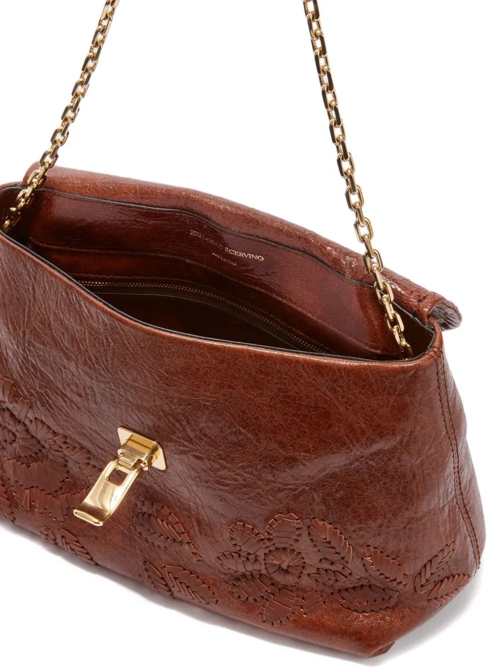 Ermanno Scervino New Joy Embroidered Shoulder Bag — Same as shown — Size One Size — Detail View