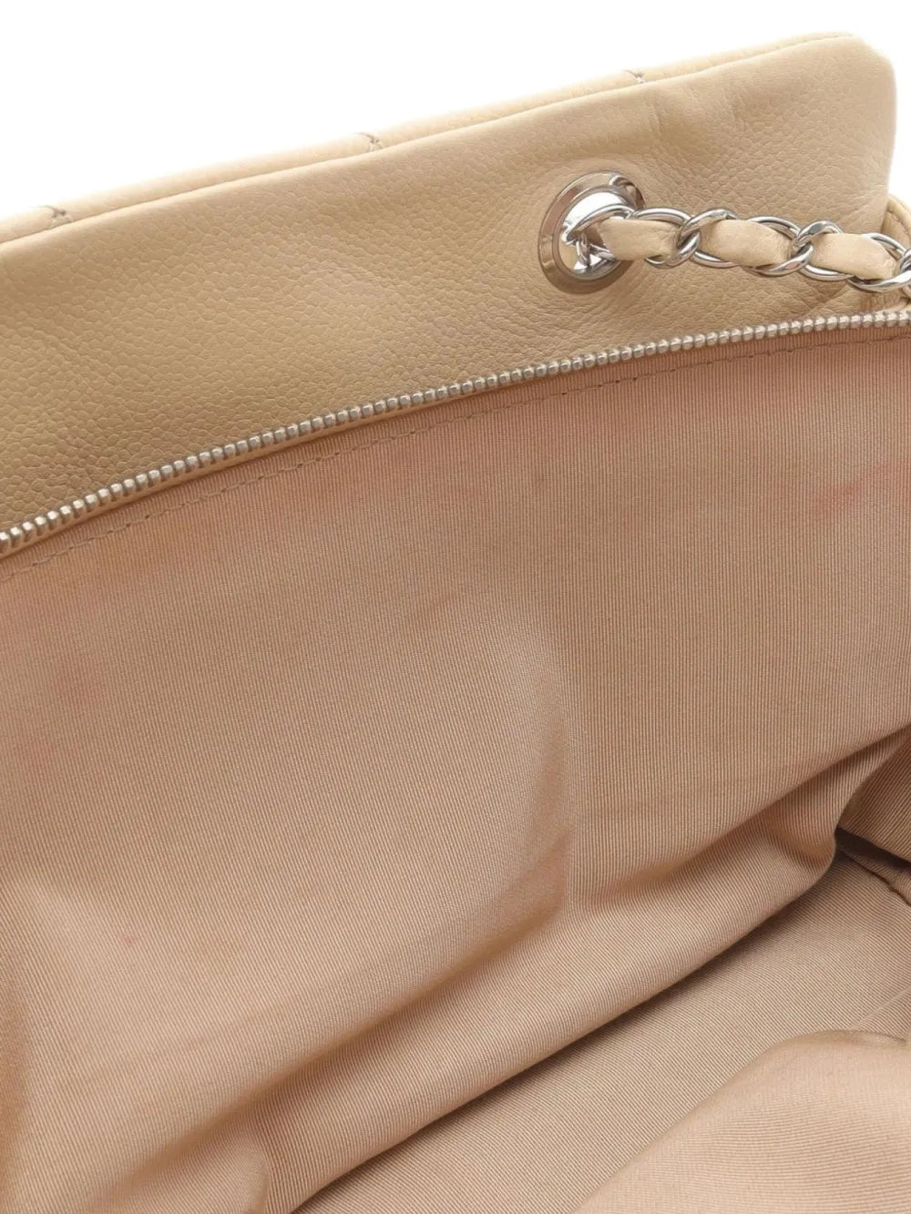 Chanel Pre Owned 2010 2011 Coco Mark Quilted Chain Shoulder Bag — Same as shown — Size One Size — Back View