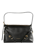 Givenchy Mini Voyou Buckle Strap Leather Shoulder Bag — Same as shown — Size One Size — Front View