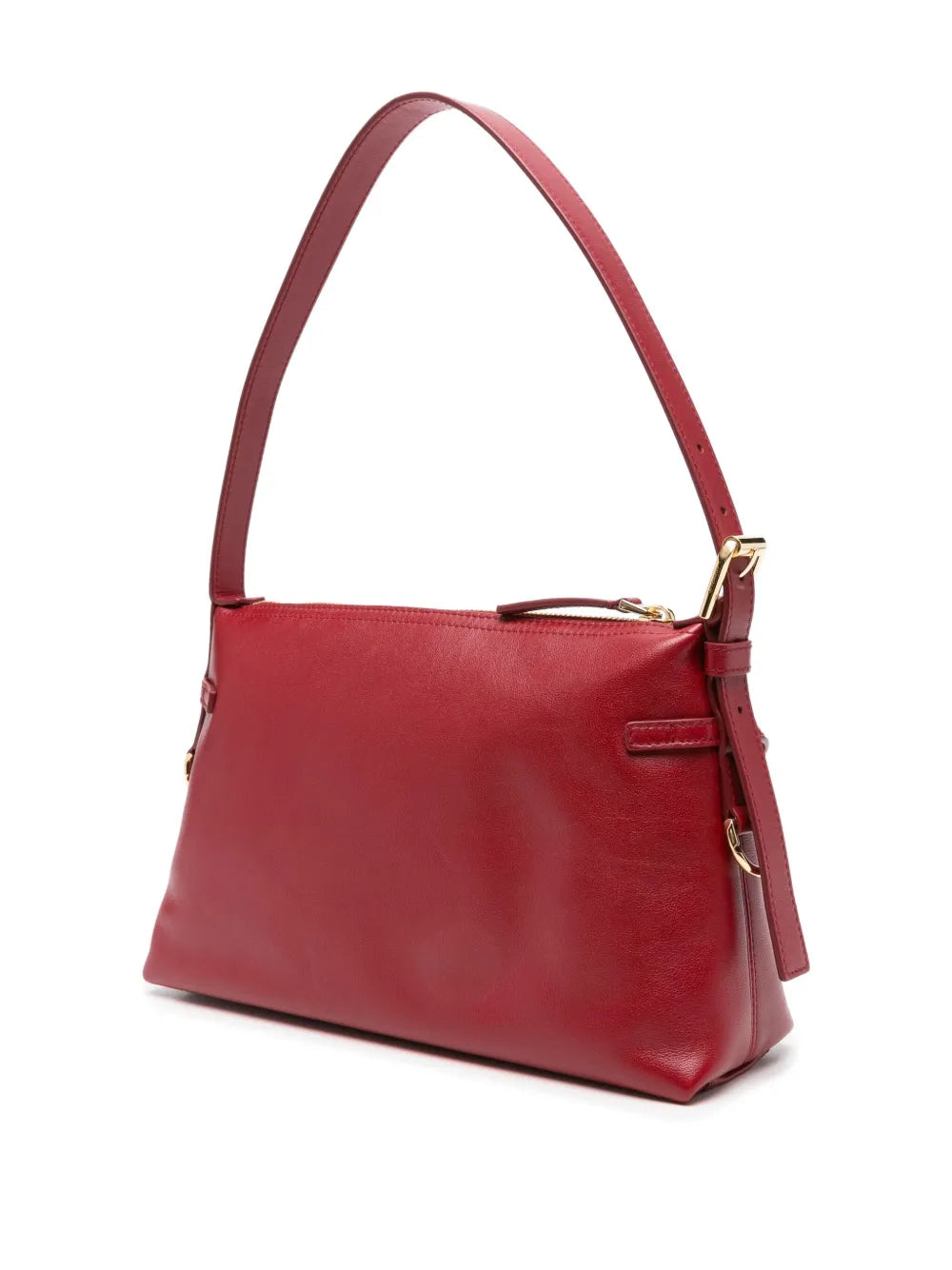 Givenchy Mini Voyou Buckle Detail Leather Tote Bag — Same as shown — Size One Size — Back View