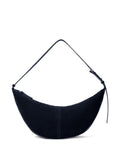 Proenza Schouler Slide Crescent Shaped Suede Shoulder Bag — Same as shown — Size One Size — Front View