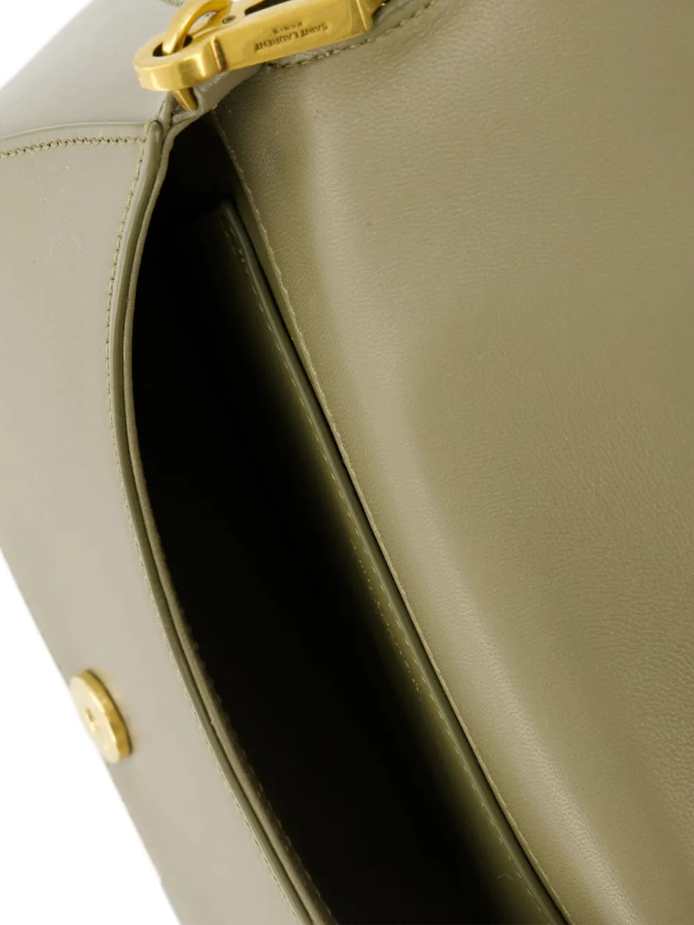 Saint Laurent Mini Voltaire Leather Shoulder Bag — Same as shown — Size One Size — Back View