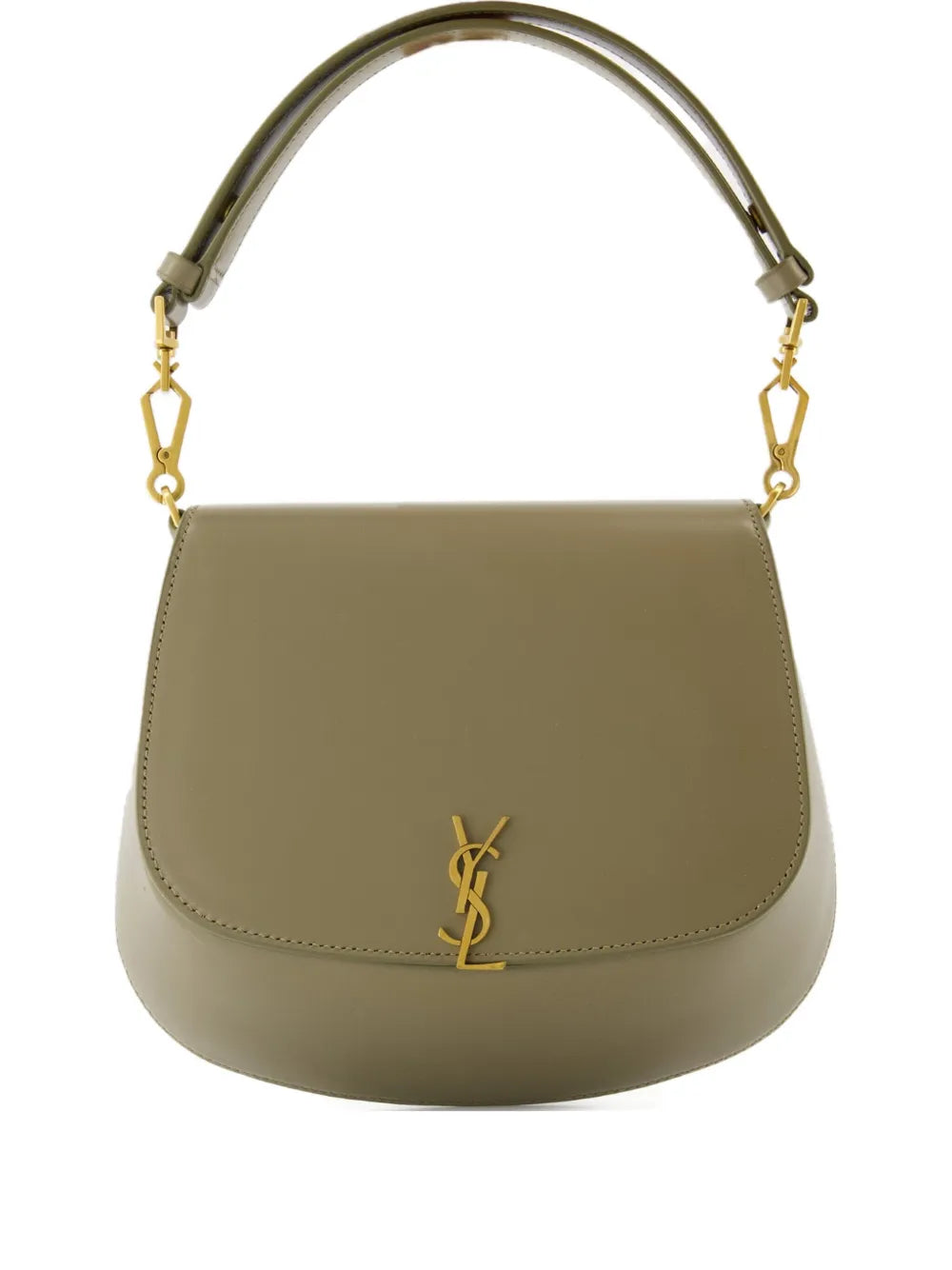 Saint Laurent Mini Voltaire Leather Shoulder Bag — Same as shown — Size One Size — Front View