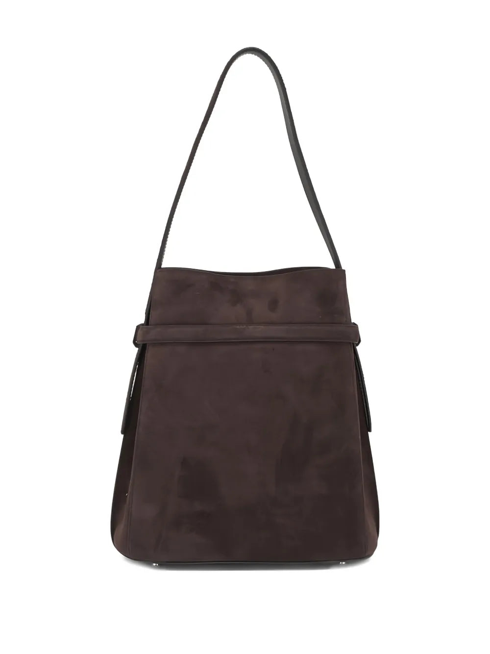 Toteme Suede Leather Shoulder Bag — Same as shown — Size One Size — Side View