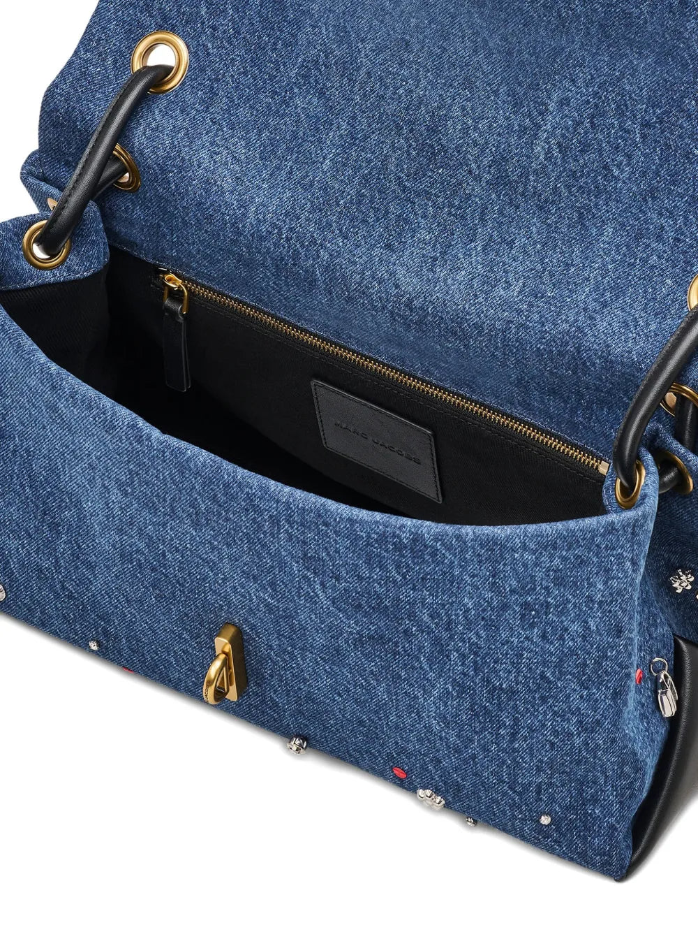 Marc Jacobs Large Dual Denim Shoulder Bag — Same as shown — Size One Size — Top View